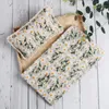C9GB born Daisy Wrap Cloth Pillow Set Infants Po Shooting Accessories for Baby Girls Boys Pography Props Supplies 240125