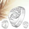 Clusterringen Dinh Van Luxe Frans merk Handboeienring 925 sterling zilver Dames Menottes Bague Mode Man's Feestcadeau