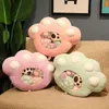 Kawaii Animal Balls Pudding Candy Bag Mini bambola farcita di ciambella Boba Milk Tea Bat t Cat Nap Plushie 240119