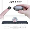 Mini True Wireless Invisible Earuds Sleep Hörlurar med mikrofon för iOS Android -telefon Små Bluetooth Ear Buds för pendlingsport