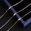 10k 14k Moissanite Bracelet Moissanite Pour Hommes Luxury Jewely Nail Bracelet Moissanite Vvs 18k Gold Plated Bracelet Chain