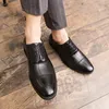 Luxury Business Oxford Leather Shoes Men Breathable Rubber Formal Dress Male Office Wedding Flats Footwear Mocassin Homme 240202