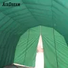 8 ml x 5 m l x 4 mH (26 x 16,5 x 13,2 pieds) vente en gros tente de garage gonflable couverture de tunnel gonflable pour une utilisation en extérieur tentes de fête atelier de réparation abri de lavage