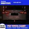 Accessori auto Streamer dinamico Indicatore di direzione per Toyota Camry Fanale posteriore a LED 18-21 Luci di retromarcia freno Parte auto