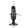 Microphones Microphone à condensateur Filtre USB pour ordinateur portable Enregistrement de diffusion et de jeu Livraison directe DH6ZD