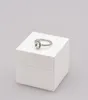 Ny Real 925 Sterling Silver Cz Diamond Ring med original Box Set Fit Style Wedding Ring Engagement Smycken för kvinnor Girls AA15254512