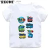 Camisetas Venda Quente Tayo the Little Bus Cartoon Kids Camisetas Meninas Roupas Bebê Meninos Camiseta Verão Manga Curta Crianças Topsooo5837 Q240218