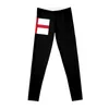 Active Pants English Flag Stickers Gifts And Products Leggings Leginsy Push Up For Girls Women's Tights Legings Fitness Womens