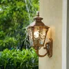Vägglampa europeisk retro utomhus vattentät villa dekoration landskap trädgård balkong korridor gång