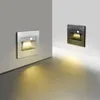 Wall Lamp F5 Led Recessed PIR Motion Sensor Stair Case Lights Corridor Stairs Lighting Decor Interior Light For Home