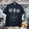 Herren T-Shirts Fun Shooting Target Cartoon Print T-Shirt Männer Frauen T-Shirt Top Vintage T-Shirt T240218