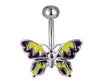 D0237 Butterfly Purple Belly Stud0123456789103965829