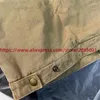 Vestes pour hommes Heavyweight Denim Zipper Veste Hommes Femmes Qualité Gris Kaki Vintage Vêtements Manteau