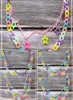 colorful acrylic Pentagram tiaodi Tuku girl cute New sweet macaroni pants waist chain6651823