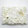 Decorative Flowers 40 60cm Artificial Silk Flower Wall Decoration Road Lead Hydrangea Peony Florale Mat Wedding Arch Pavilion Corners Decor