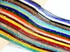 Seleção multicolorida 100 peças 4mm bicone áustria contas de cristal charme contas de vidro espaçador solto para fazer joias diy90754406935496