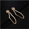 Lampadario pendente Grandi orecchini Donna Oro Argento Colore Forma geometrica Etnico Goccia vintage per le donne Gioielli di moda 20217114887