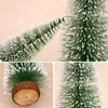 Christmas Decorations Plastic Xmas Tree Small Wood Cedar Decoration Year