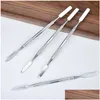 Makeup Brushes Foundation Mixing Stick Stainless Rod Tool Nail Tools Spata Drop Delivery Health Beauty Accessories Otpwu