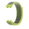 Cinturini per orologi Cinturino in vetro per Huawei Band 8 Anello in nylon con pellicola protettiva per schermo curvo 3D