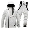 Oulylan Tuta da neve impermeabile per uomo Donna Tuta da sci invernale Costumi Abbigliamento da snowboard Completi da sci Giacche e pantaloni invernali 240122