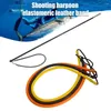 Bälten Speargun Pole 5x10mm gummiband Fiske Handsporningsutrustning för harpun Spearfishing dykning