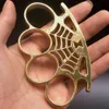 Spider Four Finger CL Designer Tiger Ring Section Copper Travel Tool Fist Trap