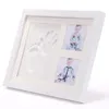 Baby Hand Foot Print Po Frame with Mold Clay Imprint Kit Souvenirs Commemorate Kids Growing Memory Gift 240125