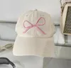 Designerns samma båge baseballhatt kvinnors vår/sommar nya söta och söta solskyddsmedel hatt hatt hatt