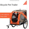 Grande remorque de vélo pour animaux de compagnie, chariot pliable pour chat et chien, équitation en plein air, voyage, poussette de transport 240131