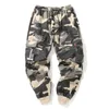 Hip Hop Cargo Hose Herren Mode Jogger Casual Hosen Streetwear MultiPocket Bänder Militär Hosen Männer Harem Hosen Große Größe 240122