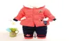 Baby Winter Kleding Sets Kinderen Meisjes Kerst Kleding Set Cartoon Dikke Warme Sneeuw Pak Baby Bebe Kids Frozen Winter outfits8520187