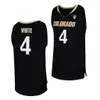 NCAA Custom S-6XL Colorado Buffaloes College Basketball 2 KJ Simpson Maillots 44 Eddie Lampkin Jr. 23 Tristan Da Sia 5 RJ Smith 11 Javon Ruffin 12 Bangot Dak