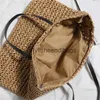 Shoulder Bags Casual Large Capacity Handbag Totes Handmade Straw Shoulder Bags For Women Big Travel Beach Bag Female Sac a Main FemmeH24219