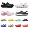 Gai Designer Sandals Slajd Platform Flat Slipper Fashion Biały różowy krzyż plażowy krawat gumowy ślizgowe gai gai