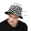 Berets Schwarz Und Weiß Drip Trip Eimer Hut Panama Für Mann Frau Bob Hüte Outdoor Hip Hop Fischer Sommer Angeln unisex Caps