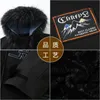 Abbigliamento di grandi dimensioni Uomo Giacca invernale Con cappuccio in pile Caldo lungo Imbottitura Parka Cappotto con collo in pelliccia maschile 150 kg l Plus Capispalla 12XL 240131