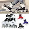 Patins à roulettes réglables chaussures roues clignotantes à 4 roues chaussures de patin à roues alignées professionnelles pour hommes adultes Wonmen Racing 240131