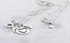 Compatible with jewelry 925 Sterling Silver I Love You Necklace For Women Original Fashion Pendants Charms Jewelry288q5074954