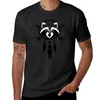 Polos Homme Raccoon Catcher T-Shirt Funnys Noirs Coton