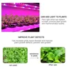 Lumière LED pour la croissance des plantes, 3 rouges: 1 SMD2835 Blue LED USB 5V Spectre complet LED LED LED pour la culture, plantes Aquarium Greenhouse Flowers Veg Seemding