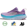 Ice Flow Bit Of Blue Hoka One Clifton 9 Bondi 8 Hokas Free People Harbor Mist Lunar Rock Trainers Womens Mens Designer Shoes Platform Carbon X 2 Outdoor Sports Sneakers