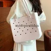 TOTES EVA TOTE BOGG BAG Waterproof Extra Large Tote Shourdenbag大容量ハンドバッグファッション耐久性のあるラバーボッグバッグ