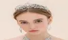 Designer headdress headpieces crystal diamond bride wedding hair cap dance crown auto show performance Headband bn136731753