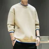 Mens S de Cashmere Hoodie Autumn and Winter Season Business 큰 크기 언더 코트 캐주얼 긴 슬리브 플러스 아빠 복장 드롭 배달 ot5al