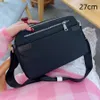 Mens Black Nylon Camera Bags Designers Crossbody Bags Fashion Small Shoulder Phone Bag 2-pic Flaps with Mini Pouch Top