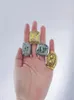 2019 wholesale 4pcs/set 1966 1989 2007 2013 Saskatchewan Roughriders Grey Cup ship Rings Souvenir Men Fan Gift Drop Shipping3014744