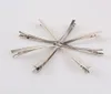 200pcslot 47mm Single Prong Metal Alligator Hair Clips Hairpins Korker Bow for Women Girl Party Fascinator Hat Hair Accessories F6992058