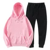 Men's And Women's Solid Color Long Sleeves Hoodie Sets Joggers Brand Sweatpants Fleece Jogger Suit Sweatshirt Pullover Fashion 240119