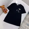 ファッションウィメンTシャツデザイナーTシャツ女性レタープリントグラフィックティーシンプルシンプルトップトップトップトップトップカラーコットンティー